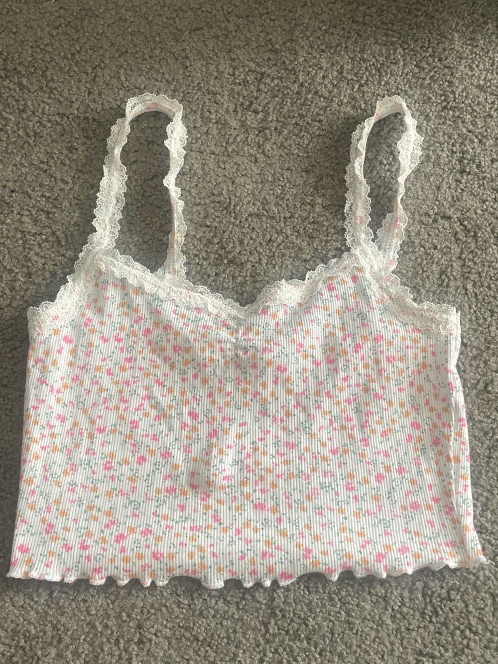 Garage Floral Tank